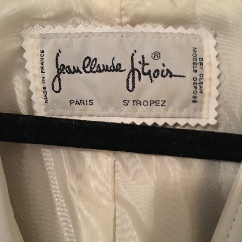 Jean Claude Jitrois 1985 Leather Jacket